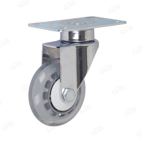 Rad für Krankenhauswagen - ME06-01-75PU-CN - Zhongshan Seño Casters and Wheels Man Co.,Ltd - Polypropylen / schwenkbar