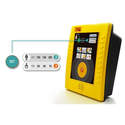 Automatischer externer Defibrillator - A102 - Acoresmed.co.ltd - zweiphasig / wasserdicht