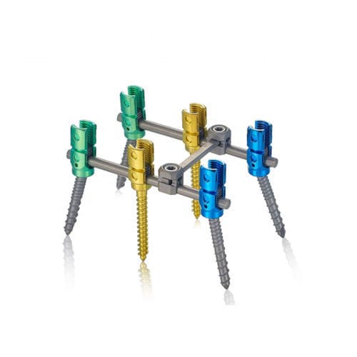 Stabilisierungssystem für Osteosynthese / Lumbal-Sakral - A2Z Spine - dorsaler Zugang / für Kinder
