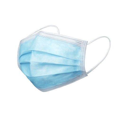 OP-Maske / für Erwachsene - General Cooperation Industry Co.,Ltd - 50er-Packung / blau / dreilagig