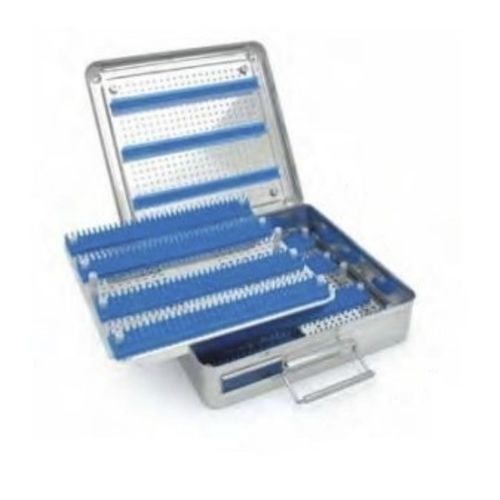 Sterilisationscontainer für Instrumente - E 4026/5D - Tritone - perforiert