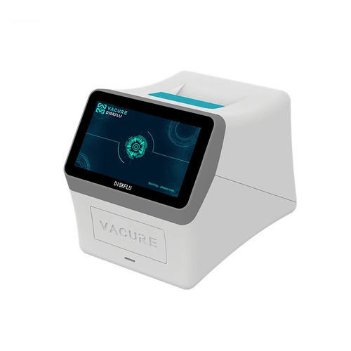 POC-Analysegerät / Fluoreszenz-Immunoassay - DISKFLU - Chengdu Vacure Biotechnology Co., Ltd - für Infektionskrankheiten / Serum / Plasma