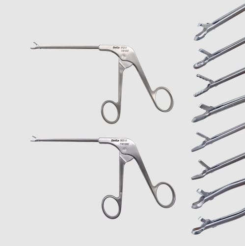 Endoskopische Zange - Hummingbird™ - Beijing Delta Medical - zum Durchtrennen von Ligaturen / gebogen
