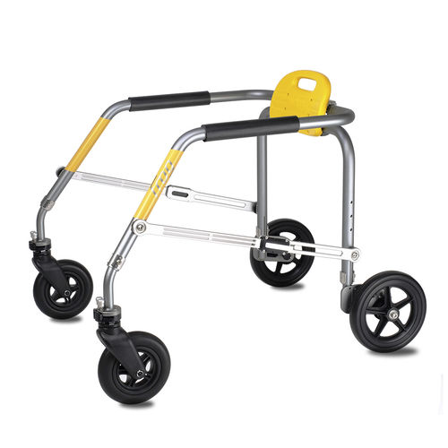 Rollator mit 4 Rädern - FROG M4-X - Voyar - für Kinder / Aluminiumrahmen / mit Sitz