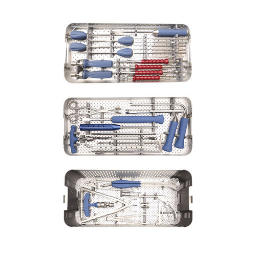 Wirbelsäulenchirurgie-Instrumentenset - 93329901 - Kangli Medical - Wirbelsäulen-Osteosynthese / Wirbelfusion