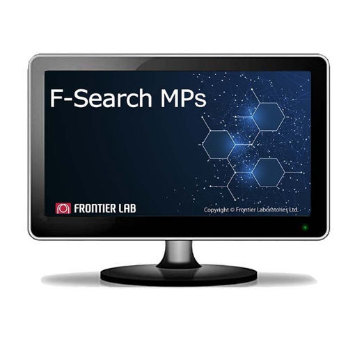 Analysesoftware - F-Search MPs 2.0 - FRONTIER LAB - Kalibrierung / für Massenspektrometrie / Chromatographie