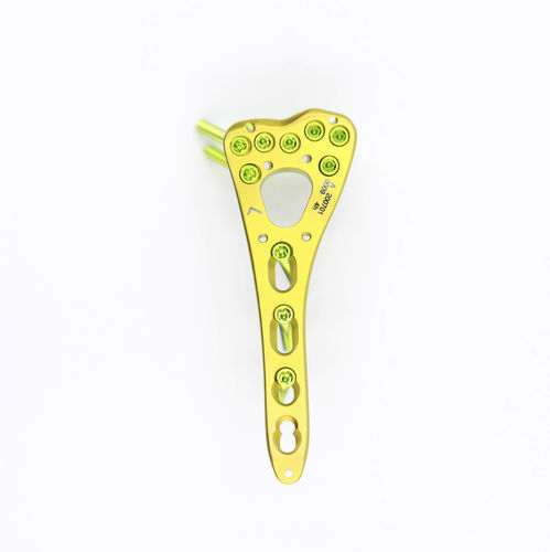 Kompressionsplatte für Radius - SDP-71 - Chongqing FWS Medical Devices - distal / mit Verriegelung / Titan