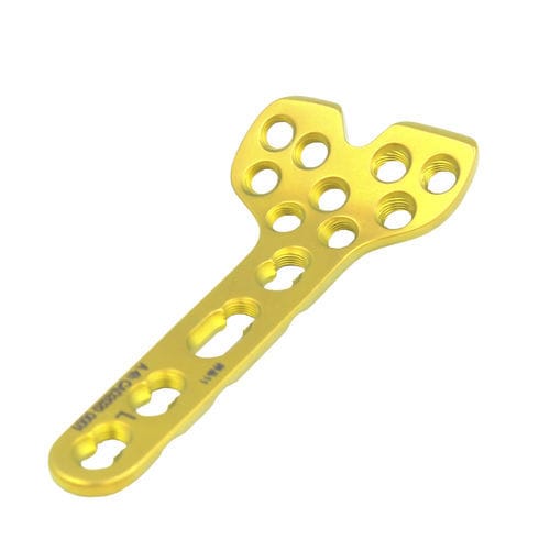 Kompressionsplatte für Radius - SDYZ-41 - Chongqing FWS Medical Devices - distal / mit Verriegelung / Titan