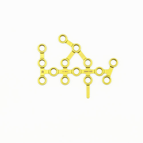 Kompressionsplatte für Calcaneum - SDP-73 - Chongqing FWS Medical Devices - mit Verriegelung / Titan