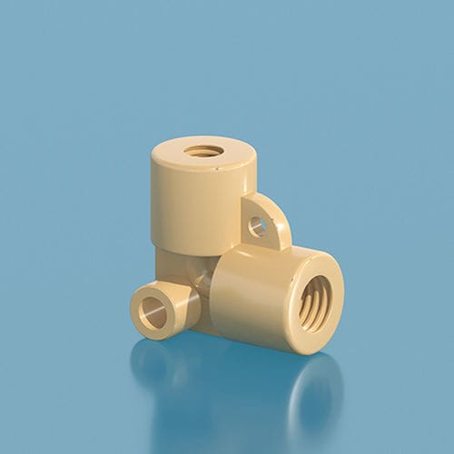 Innenadapter - NL05-28-K - NANJING RUNZE FLUID CONTROL EQUIPMENT CO., LTD. - für medizinische Geräte / rechtwinkelig