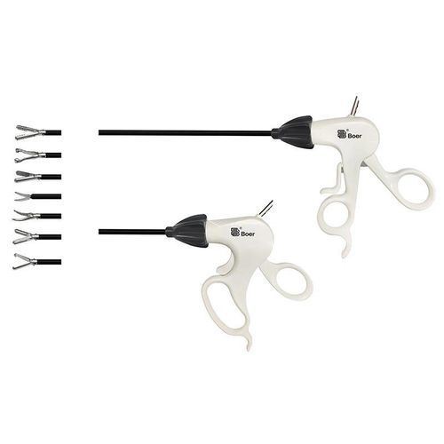 Laparoskopische Klemme - B04105330 - Hangzhou Boer Medical Instrument - Sezier / atraumatisch / um 90° gebogen