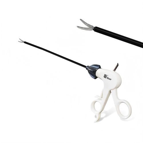 Laparoscopische Schere - Fully Insulated Curved - Hangzhou Boer Medical Instrument - Messer / monopolar / für Humanmedizin
