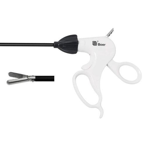 Laparoskopische Klemme - B0437-/B0438-/B0487-/B0488-Serie - Hangzhou Boer Medical Instrument - zum Greifen / zum Einmalgebrauch / atraumatisch