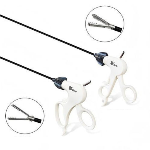 Laparoskopische Klemme - Clinch - Hangzhou Boer Medical Instrument - zum Greifen / gefenstert / zum Einmalgebrauch