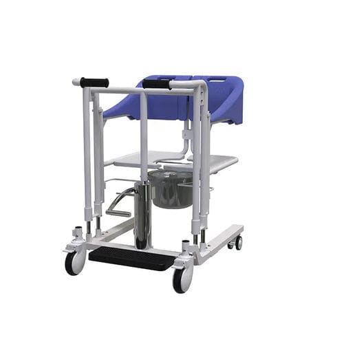 Transportstuhl für den Innenraum - ZW302-2 - Shenzhen Zuowei Technology - Toiletten / mit Aufstehfunktion / mit Armlehnen