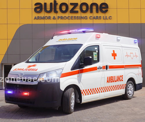 Ambulanz mit Sauerstofftherapie - 2023 - AUTO ZONE ARMOR AND PROCESSING CARS L.L.C - mechanisch