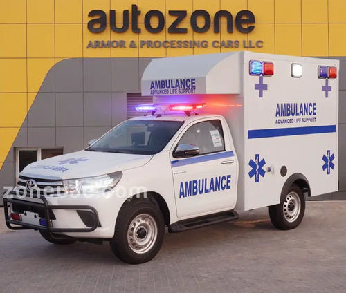 Rettungswagen mit Patientenraum - 2GD-FTV - AUTO ZONE ARMOR AND PROCESSING CARS L.L.C - mit Sauerstofftherapie / Diesel / mechanisch