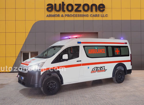 Ambulanz mit Sauerstofftherapie - Hiace - AUTO ZONE ARMOR AND PROCESSING CARS L.L.C - 4x4