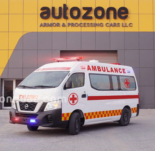 Ambulanz mit Sauerstofftherapie - Urvan-NV350 - AUTO ZONE ARMOR AND PROCESSING CARS L.L.C - Diesel / mechanisch