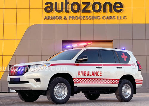 Ambulanz mit Sauerstofftherapie - Toyota Prado - AUTO ZONE ARMOR AND PROCESSING CARS L.L.C - 4x4 / Diesel / automatisch