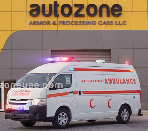 Ambulanz für Intensivpflege - Hiace - AUTO ZONE ARMOR AND PROCESSING CARS L.L.C - mit Sauerstofftherapie / 4x4 / Diesel