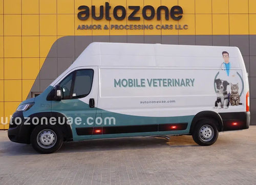 Mobile Krankenstation / Krankenhauspflege - Peugeot Boxer - AUTO ZONE ARMOR AND PROCESSING CARS L.L.C