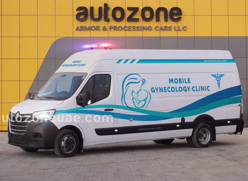 Mobile Krankenstation / Gynäkologie - Renault Master - AUTO ZONE ARMOR AND PROCESSING CARS L.L.C - Transporter / Diesel / mechanisch