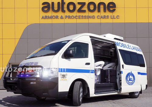 Mobile Krankenstation / Labor - AUTO ZONE ARMOR AND PROCESSING CARS L.L.C - Transport / Transporter / Diesel