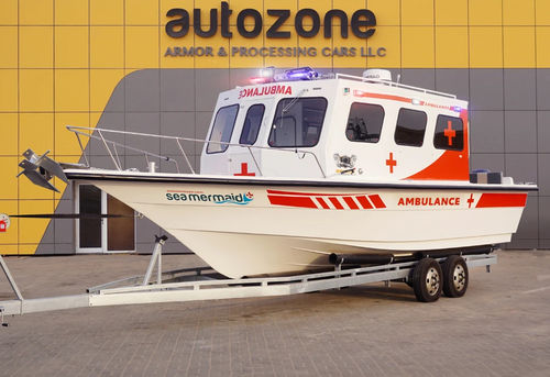 Boot Ambulanz - ATZ37F-SEA MERMAID - AUTO ZONE ARMOR AND PROCESSING CARS L.L.C