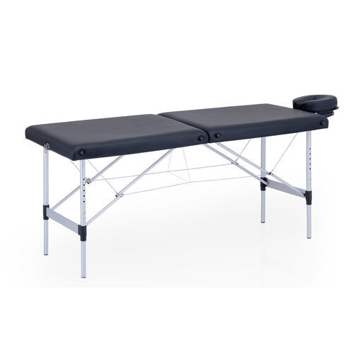 Untersuchungsliege für Erwachsene - MORLEY ALU - Circeo Italia srl - manuell / höhenverstellbar / dreiteilig