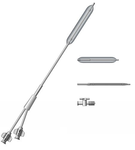 Dilatationskatheter - 7893111 series - Adria - Ureter / Ballon / doppellumig