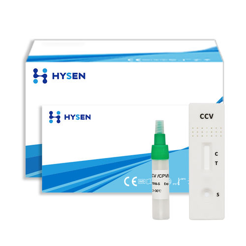 Schnelltest für Veterinärmedizin - CCV - HYSEN HANGZHOU BIOTECH - für Hunde / Antigene / Coronavirus