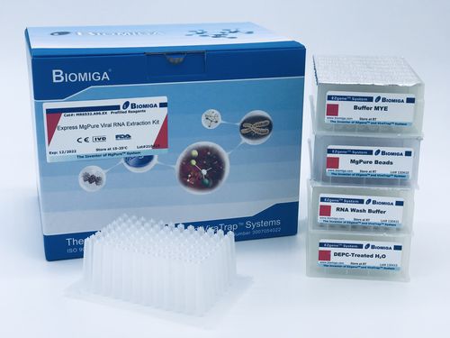 Reagenzkit / als Lösung - Express MgPure - Biomiga, Inc. - für PCR / zur RNA-Reinigung / COVID-19