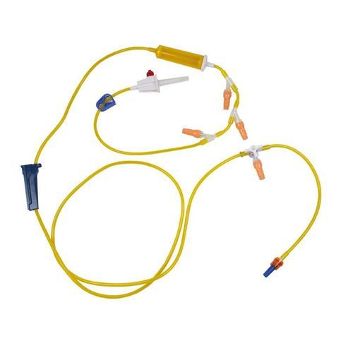 Infusionsset für Chemotherapie - CHD series - Cair LGL SA - mit Y-Verbinder / mit Lichtschutz / mit Absperrhahn
