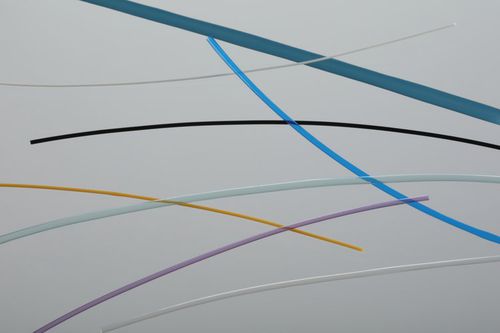 Schlauch zur Herstellung medizinischer Geräte - U2-016-CLR - Cobalt Polymers, Inc. - rechtsseitig / elastisch