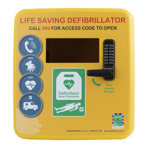 Schrank für Defibrillator - 4000  - Defib Store Ltd - Sicherheit / mit Tür / wandmontiert