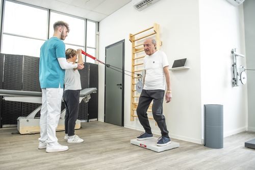 Gleichgewichtsrehabilitationssystem - V.MINI MED | E.MINI - DESMOTEC SRL - computerbasiert