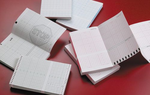 Medizinisches Registrierpapier / für CTG - Ceracarta - in einzelnen Blättern / thermisch