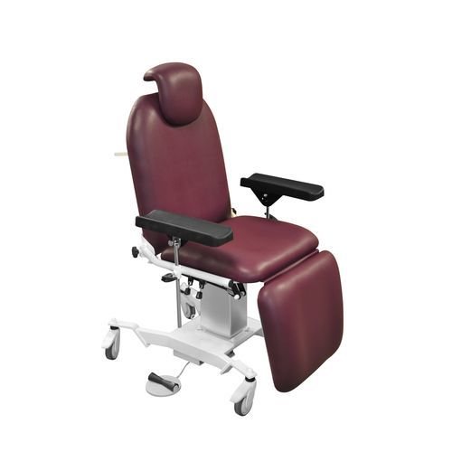 Elektrischer Blutentnahmesessel - 3054/0 - VOG MEDICAL - dreiteilig / auf Rollen / höhenverstellbar