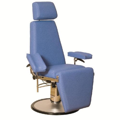 Hydraulischer Blutentnahmesessel - 3105/1 - VOG MEDICAL - dreiteilig / höhenverstellbar / mit Fußstütze