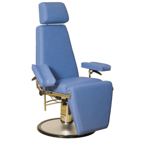 Hydraulischer Blutentnahmesessel - 3105/2 - VOG MEDICAL - dreiteilig / höhenverstellbar / mit Fußstütze