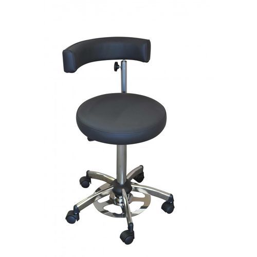 Einstellbarer Fußhalter - Footstool - Thick seat with rounded back - VOG MEDICAL - Schaumstoff / auf Rollen / höhenverstellbar