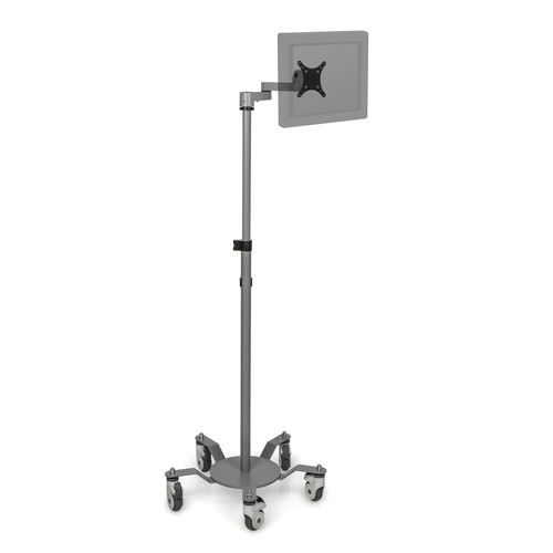 Telemedizinwagen für Tablet - VERSAFLEX - HAT Collective Healthcare (CompuCaddy) - Point-of-Care / mobil