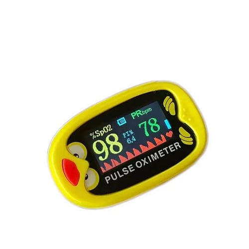 Fingerpulsoximeter - PO-505 - Mericonn Technology - medizinisch / blau / gelb