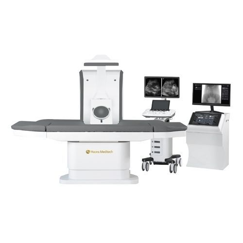 Extrakorporaler Lithotripter - URO-UEMXD - Huons Meditech - bodenbefestigt / mit Lithotripsie-Tisch