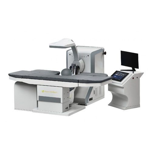 Extrakorporaler Lithotripter - URO-EMX_D - Huons Meditech - bodenbefestigt / mit Lithotripsie-Tisch / C-Bogen