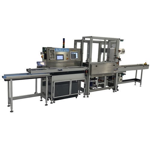 Servogesteuerte Absackmaschine - SME - JR MARUANI Packaging Machine - horizontal / 4-seitig verschweißt / bodenstehend