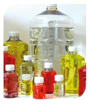 Flasche für Probentransport - PharmaTainer™ - LABELIANS SAS - PET / Mess / steril
