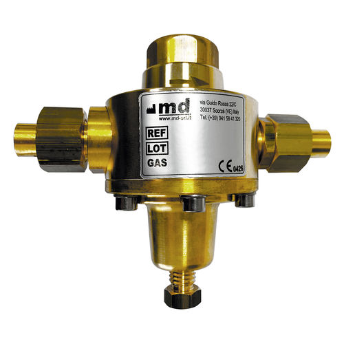 Druckminderer für medizinische Gase - Md S.r.l. Medical Gas Equipment - für Durchflussregler / 2. Stufe