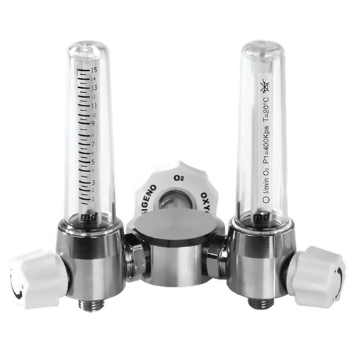 Doppelter Durchflussmesser - Md S.r.l. Medical Gas Equipment - Sauerstoff / für medizinische Gase / für Krankenhaus